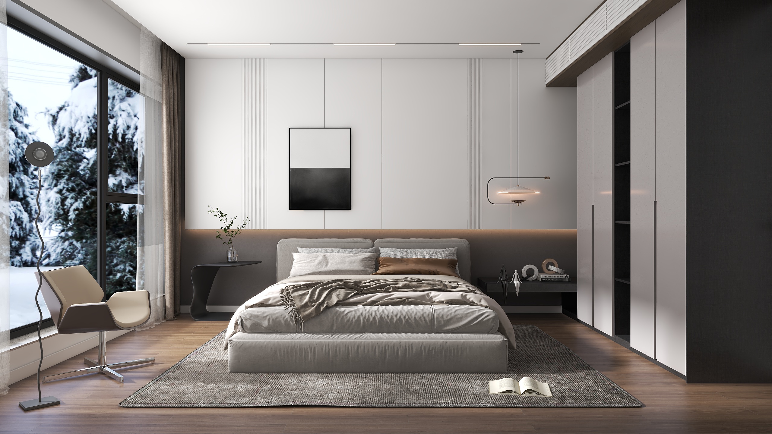 刘宇-9.26现代主卧-副本-装修设计方案