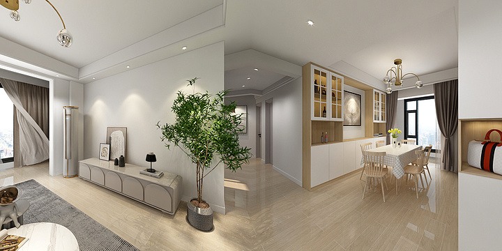 设计师周磊-西湖万象城10栋109欧阳美女-装修设计方案