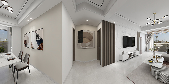 陈岑设计ccsj-三润城效果图-装修设计方案