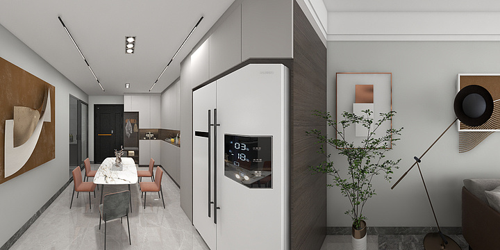 星巢装饰设计-金大地。天元府1栋3303-装修设计方案