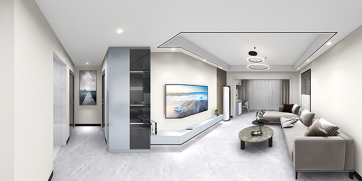 福满之-风情园三居贵府-装修设计方案