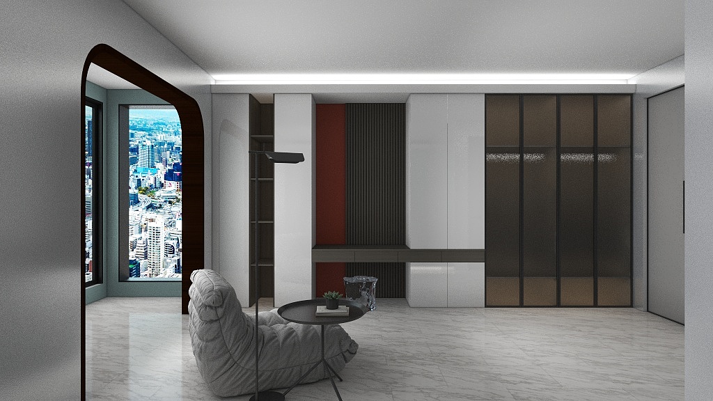 秩序空间-轻奢风140平-装修设计方案