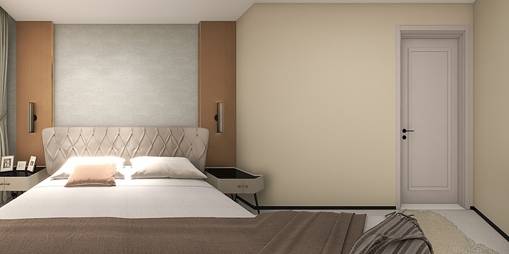 吉林瑞宝壁纸-宝裕悦兰湾85平-现代轻奢-陌上尘产品系列-装修设计方案