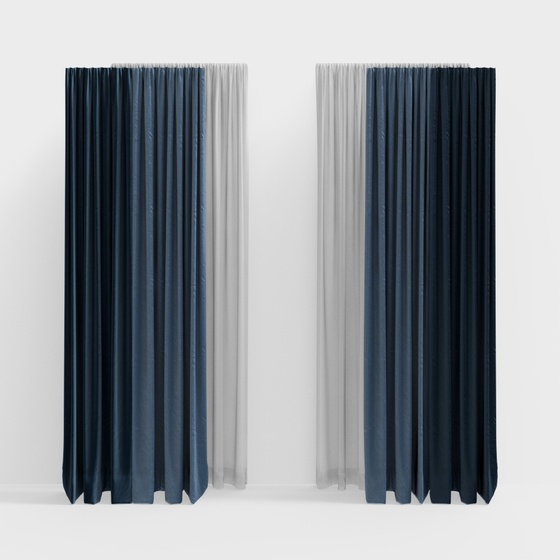 Modern Curtains,Black