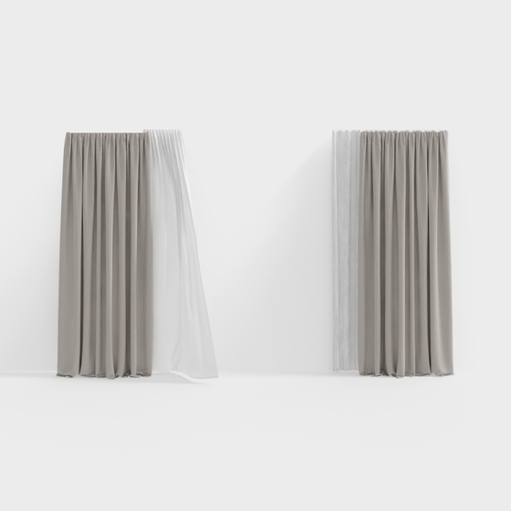 Modern Curtains,Brown