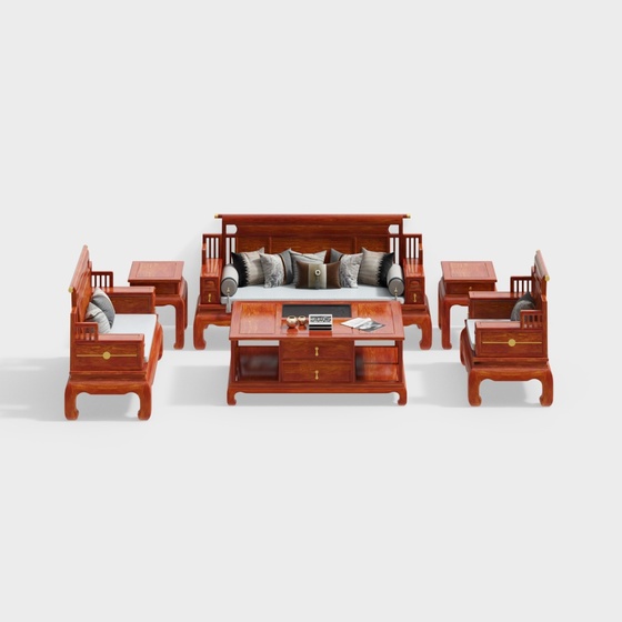Asian Seats & Sofas,Sectional Sofas,brown