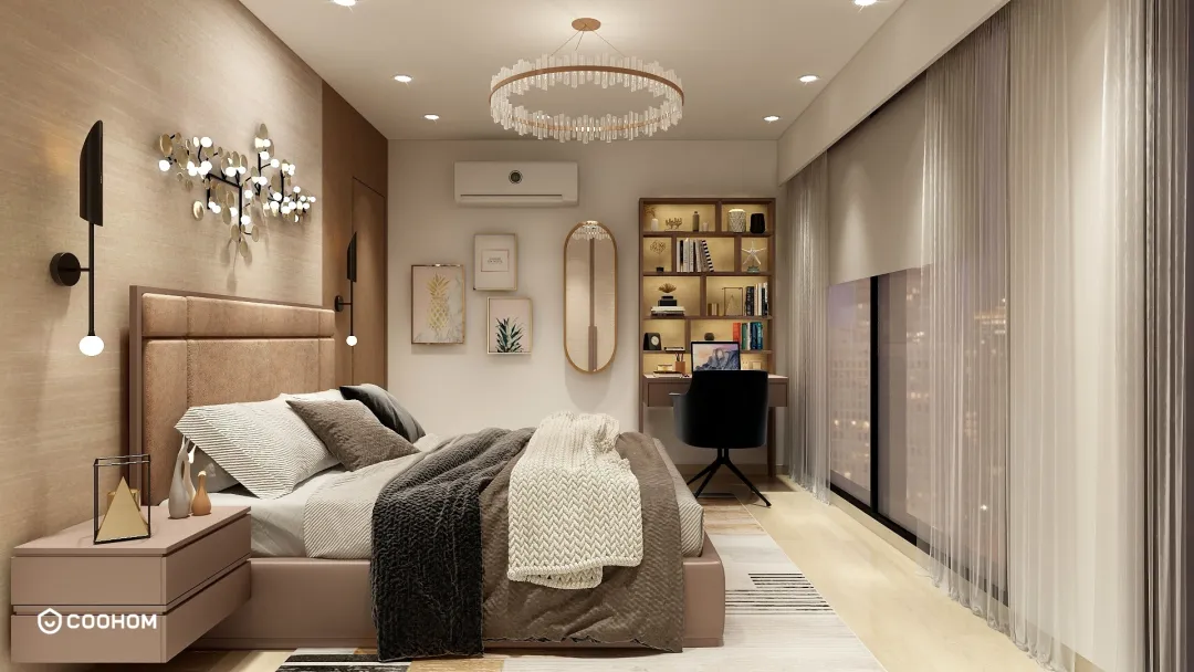 priyankapujari21591的装修设计方案:bedroom design