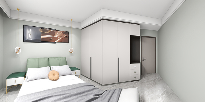 易徽空间设计-秀水苑-装修设计方案