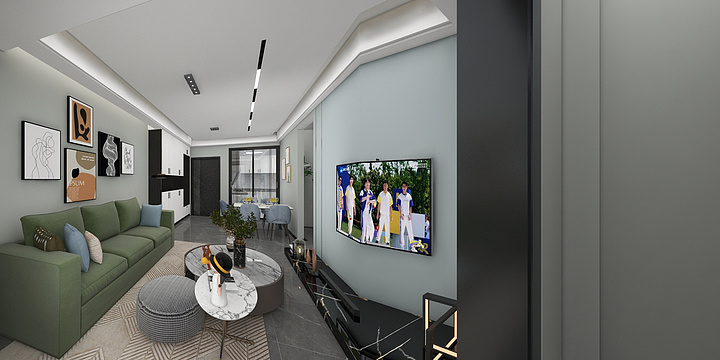 Bigstars-璧山御湖澜园2-1-202-装修设计方案