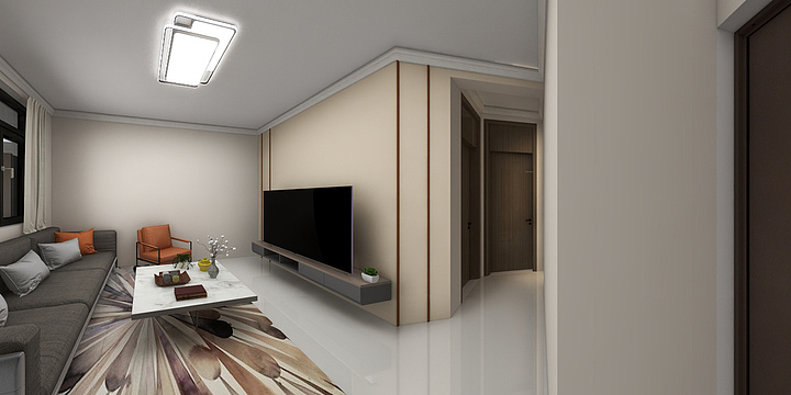 漫步森林之上-宋王庄-装修设计方案