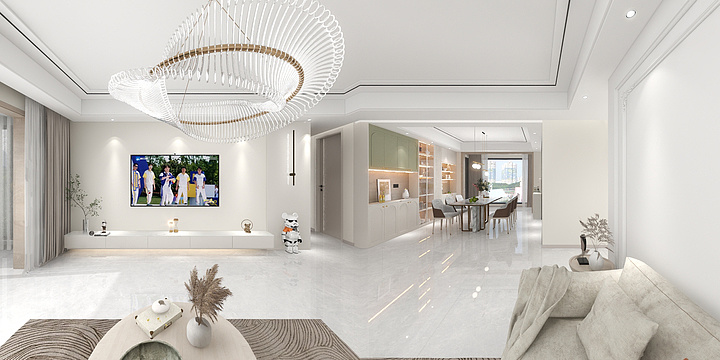 a小伙子风-阳光锦城-装修设计方案