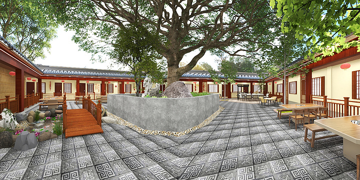 中凯建业-东北铁锅炖-装修设计方案