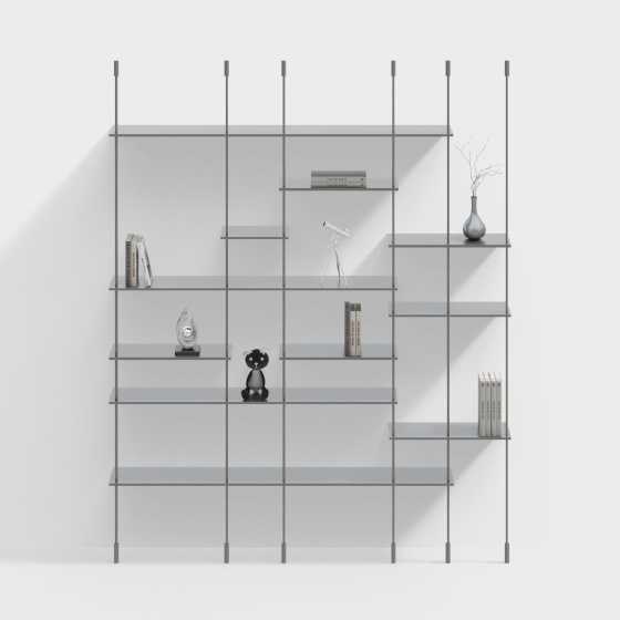 Modern Shelves,Rack,Gray