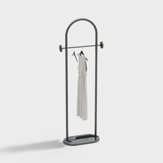 Modern Coatrack,Coat Racks,silver