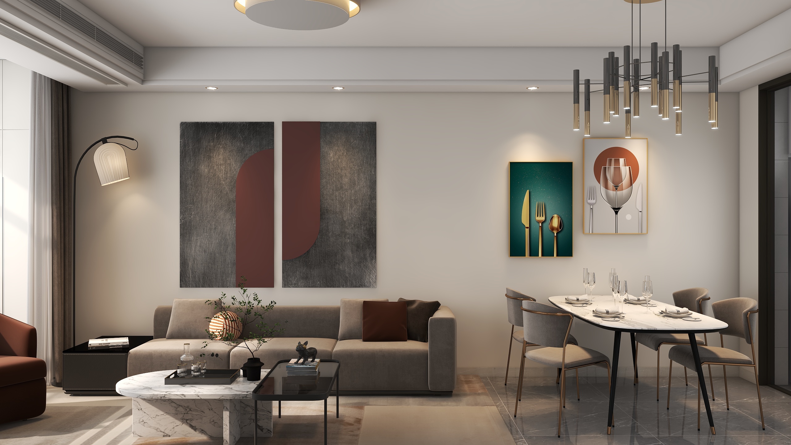 其血玄黄-文一93平方-装修设计方案