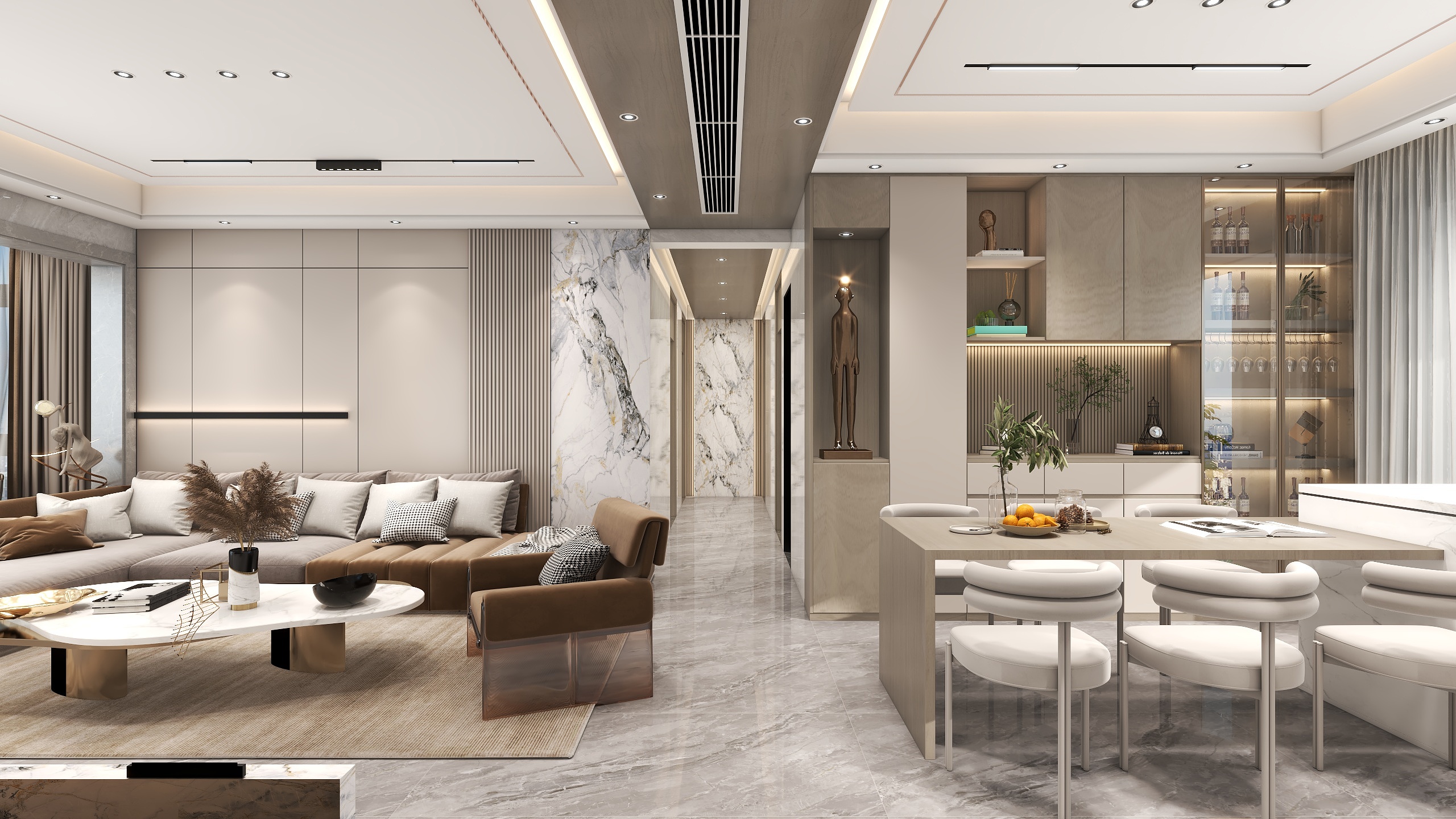 1设计年1-现代轻奢风格装修效果图