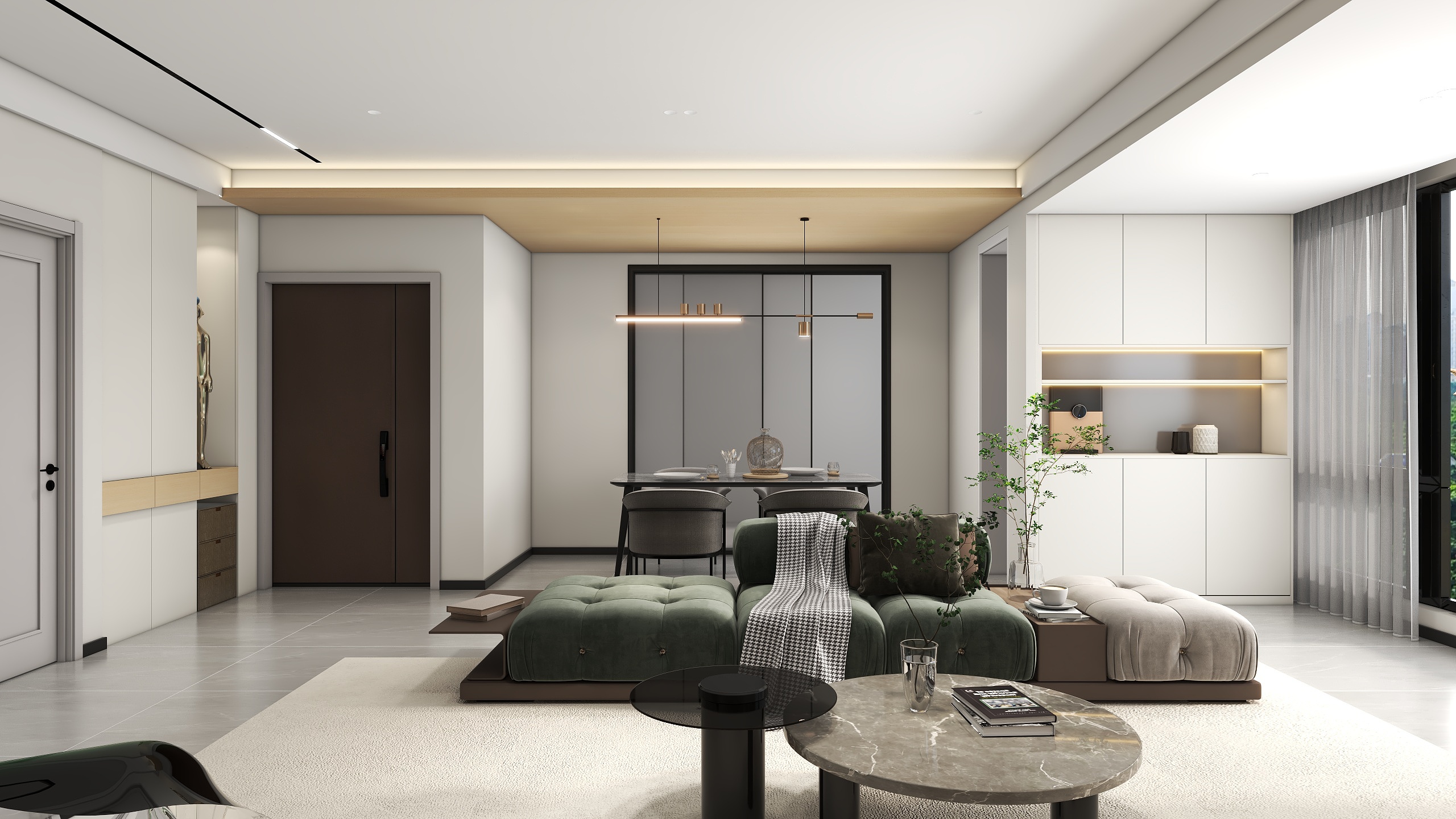 潼南平戈-爱尚城（四房132）-装修设计方案