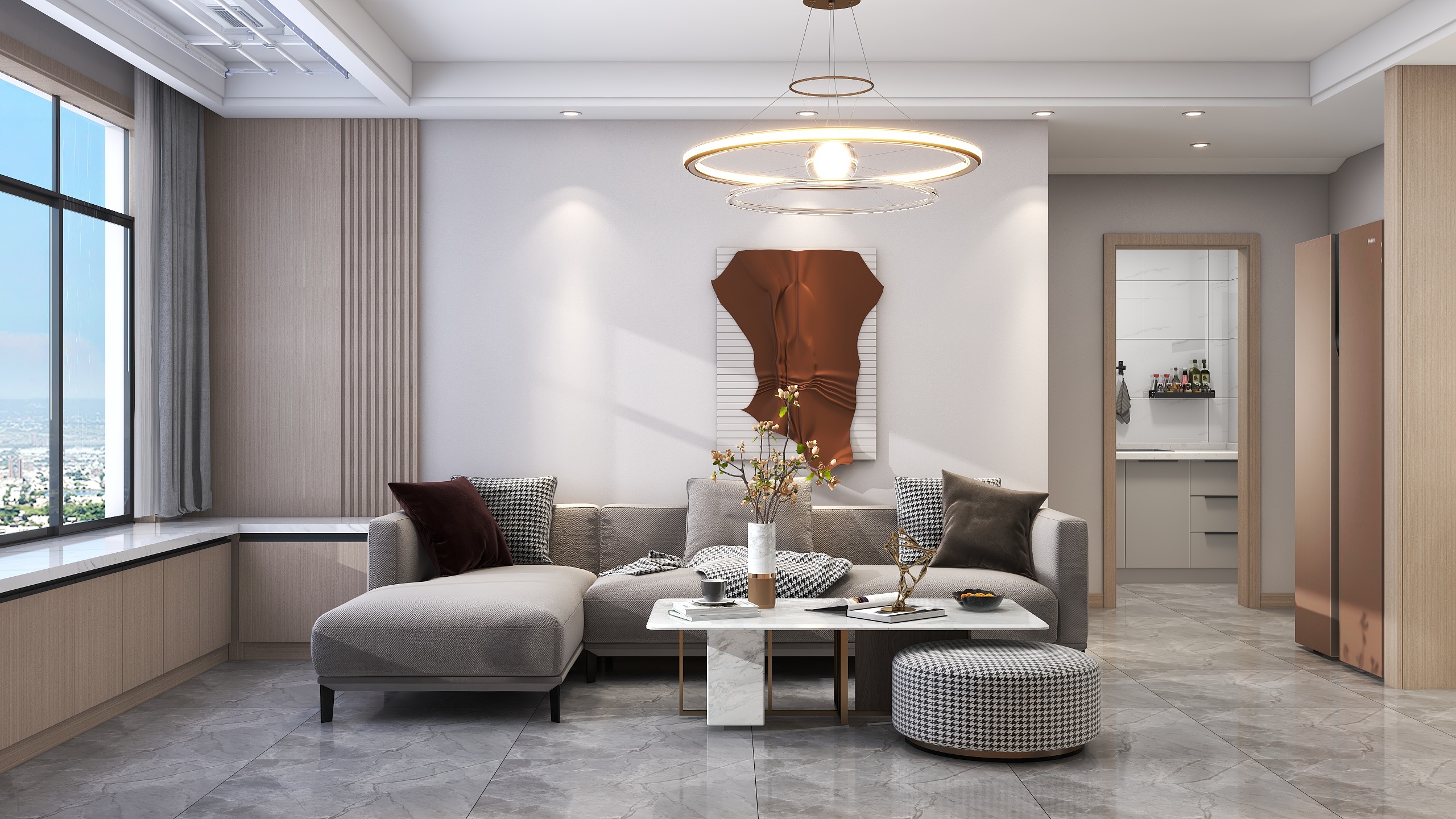 山西太原七夜设计-99㎡3室-装修设计方案