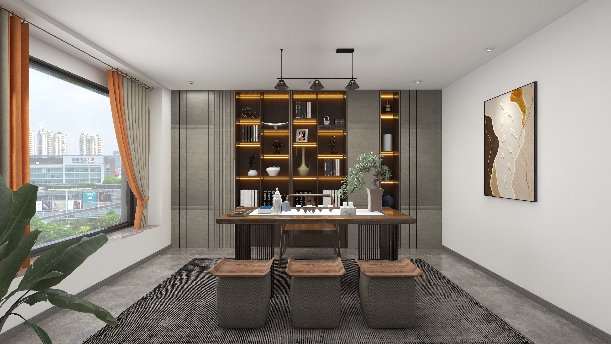 美尼美全屋快装定制-复式现代办公楼-装修设计方案