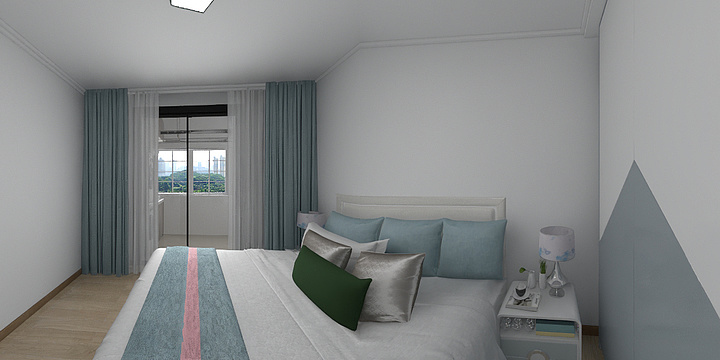 柠檬°С-瑞和园89.50㎡B户型3室2厅1卫-装修设计方案