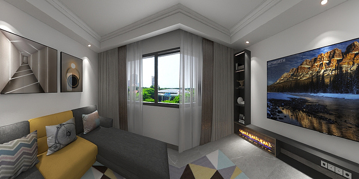 严工装饰装修-祥和花园-副本-装修设计方案