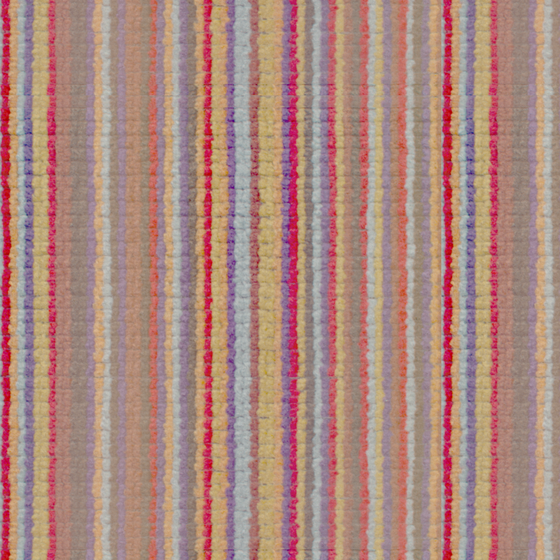 Bru Buru Stripes Multi-Color Chenille Bingo for Soft Furnishings
