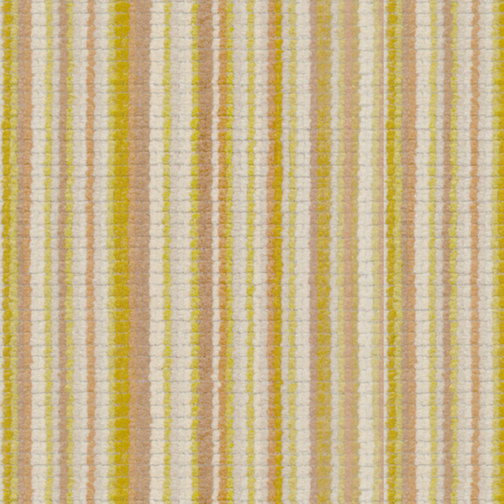 Bru Buru Striped Chenille Fabric in Earth Color