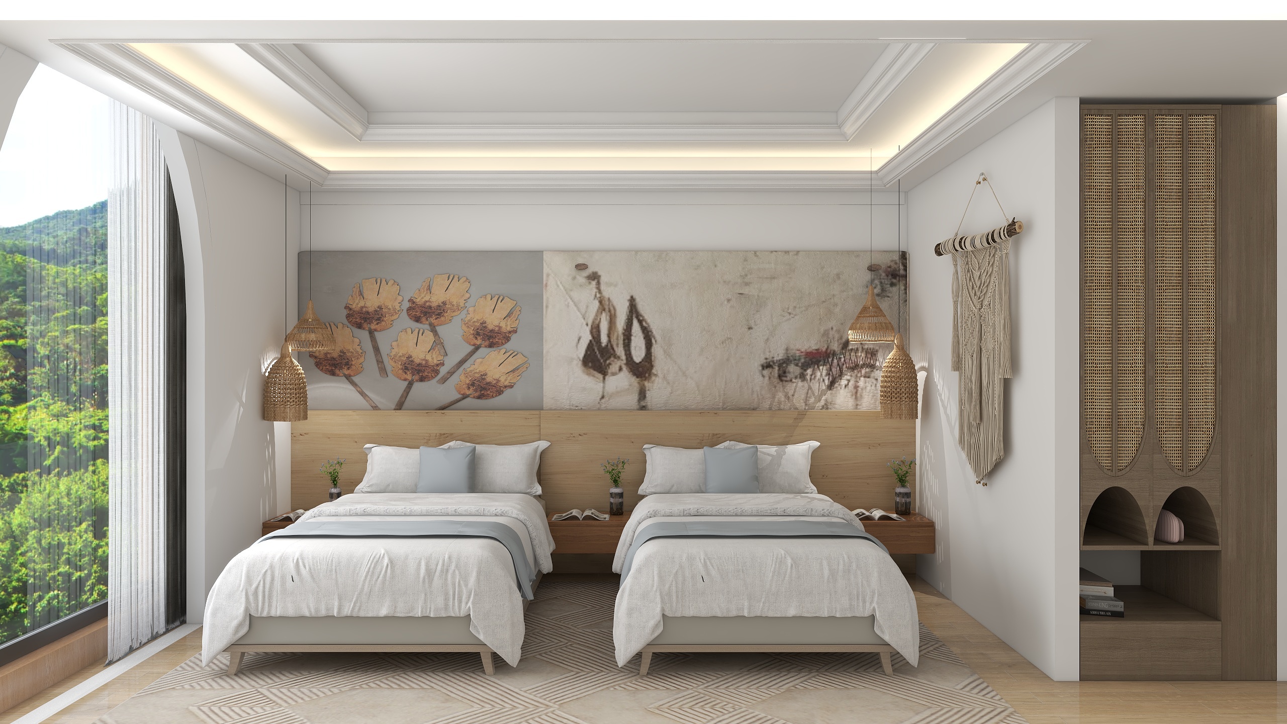 如愿1-酷家乐导图专用民宿CAD-装修设计方案