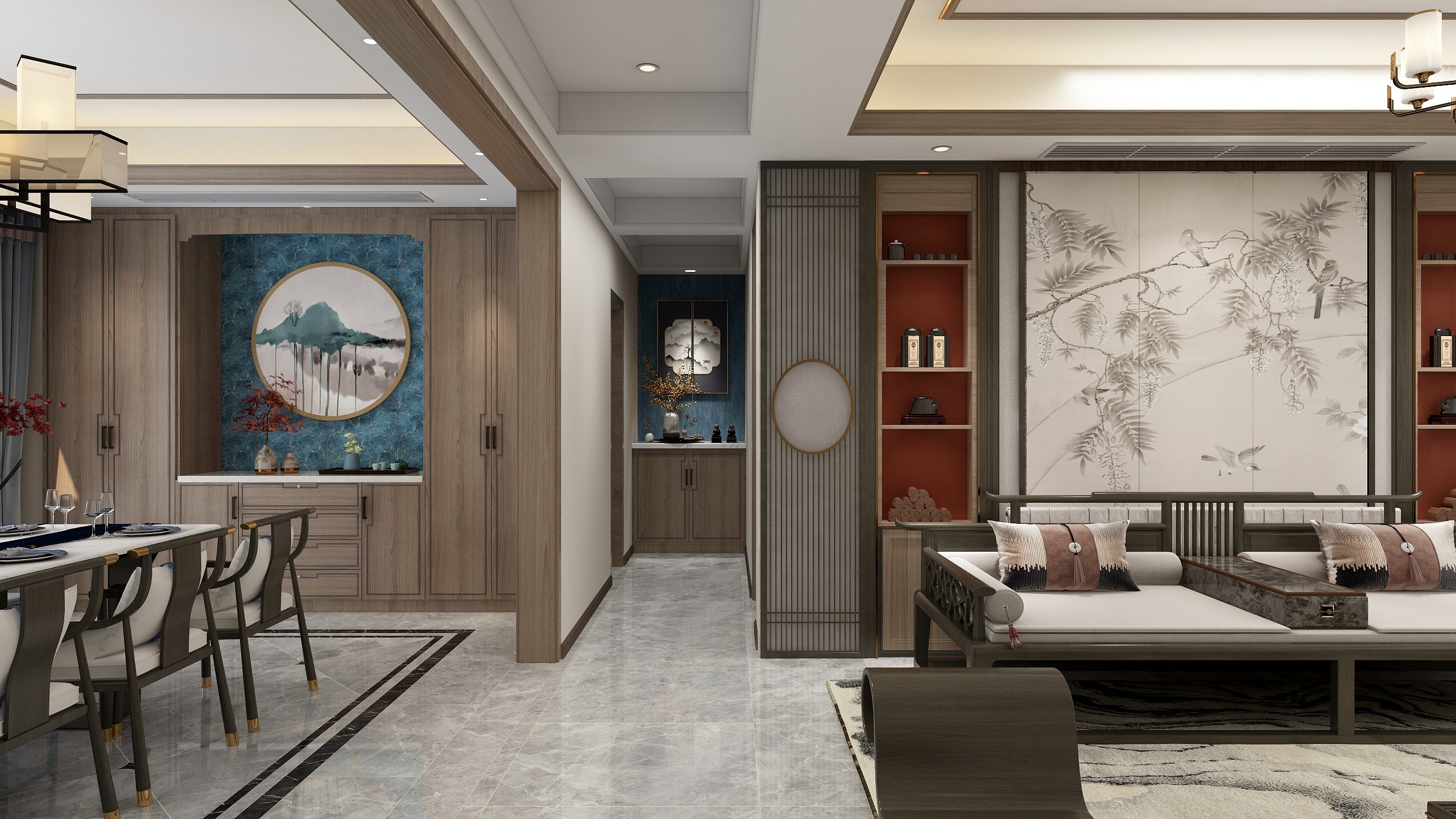 大珂临枫-《墨韵.静》-熙龙湾65-装修设计方案