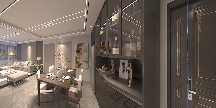 福建三明尤溪品格康为民-厦门中梁正荣府5懂2203 TG-装修设计方案