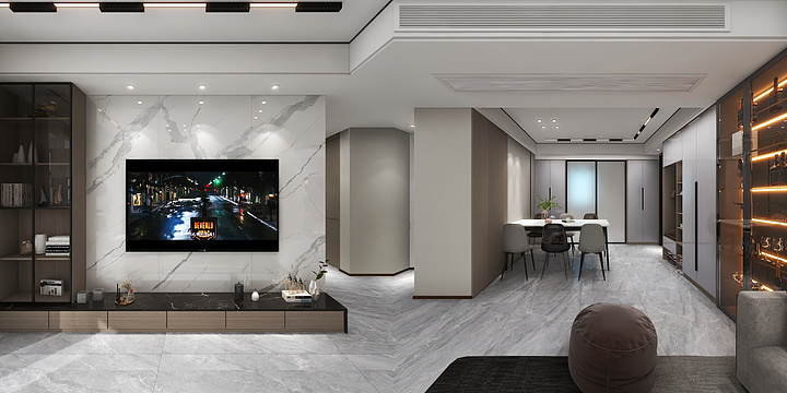 水木方装饰-云山诗意画舫2-1-03房吴生雅居-装修设计方案