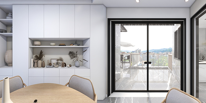 杉王木作全案设计-佳乐-极简轻奢-田先生吴女士-装修设计方案