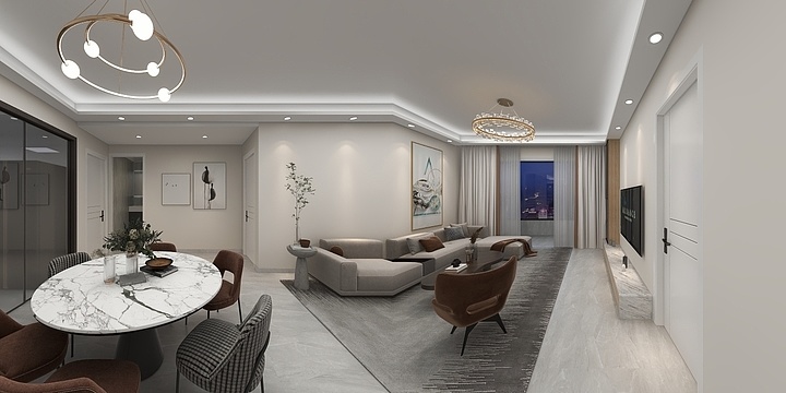 一戴-泊士金岸21-2-501-装修设计方案