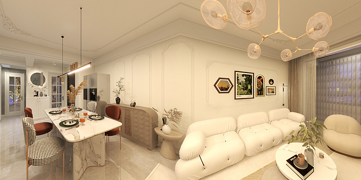 大甜枣-雷桥别院12-2001法式-装修设计方案