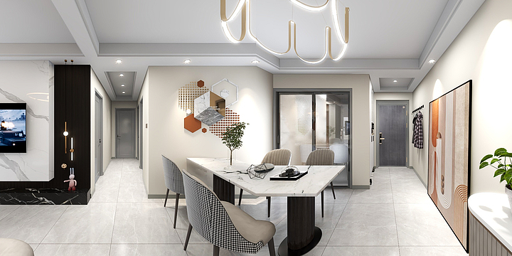 良居装饰设计师-兰亭孙总雅居-装修设计方案