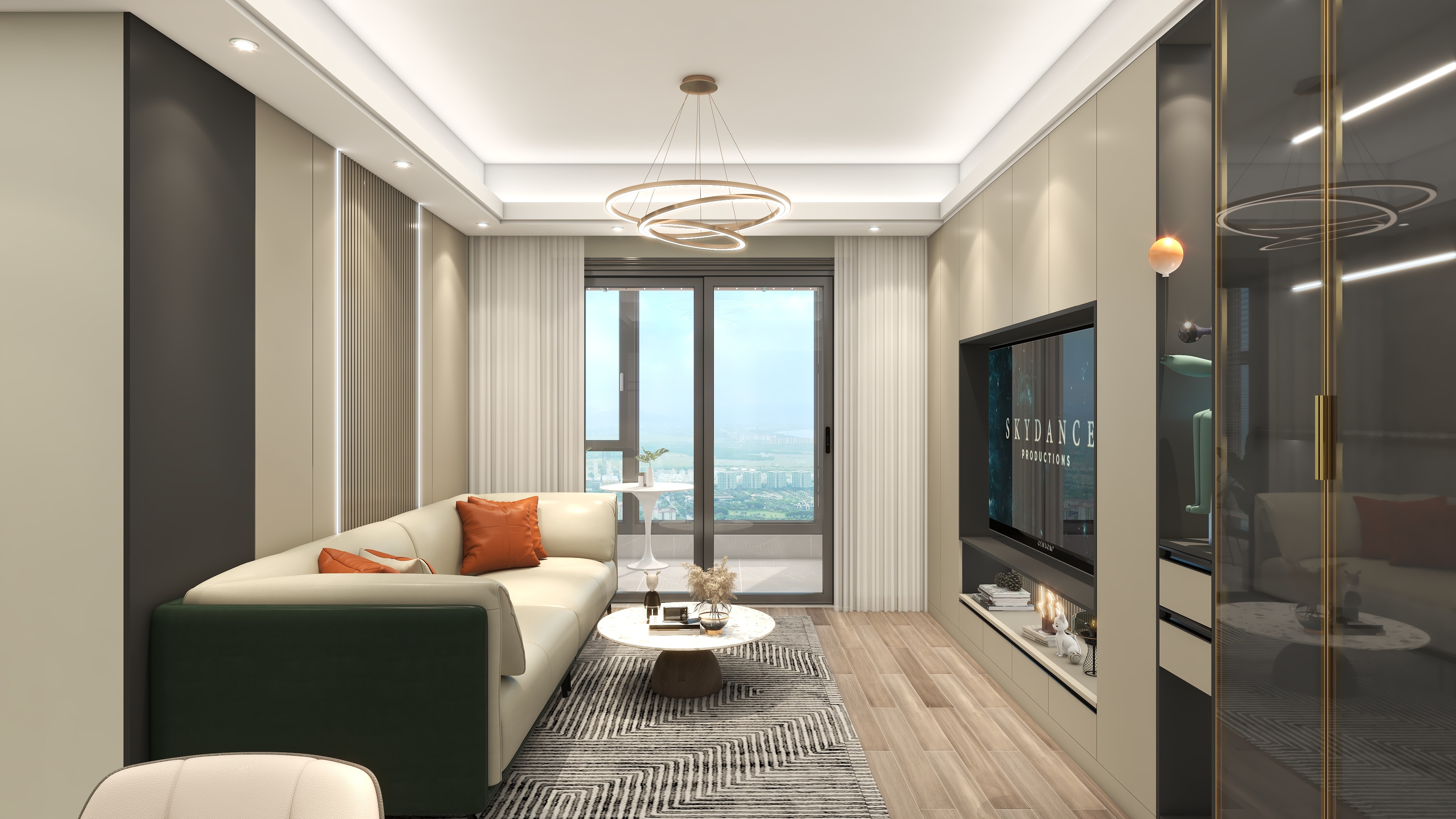 诗尼曼整装01-旭辉城96户型-装修设计方案