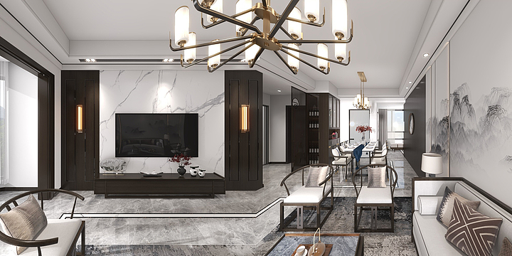 何处有-保利东湾-装修设计方案
