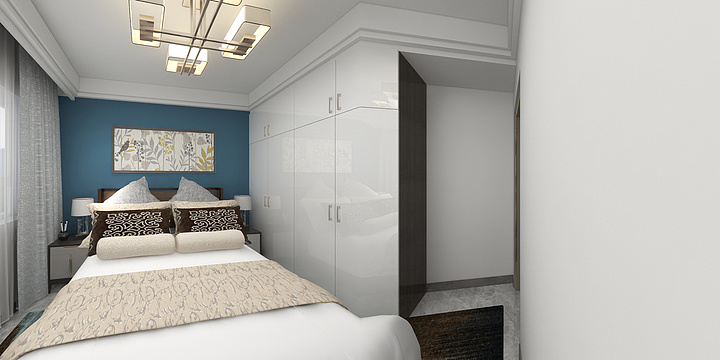 瘾娘-华夏城牡丹花园17#1701室酷家乐-副本-装修设计方案