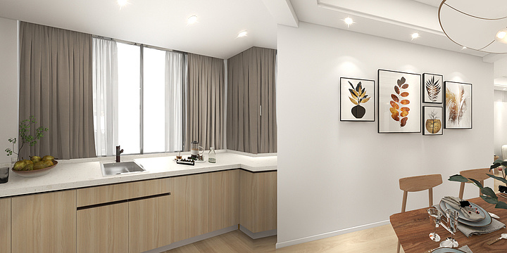 王玲-金樾府137户型14F-装修设计方案