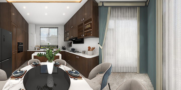 巧嘉全屋定制实木整装赵兵-保利2010三千郡6组团-装修设计方案