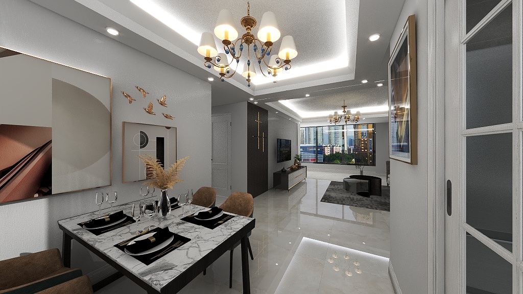 无极太阳sunsir-和兴南郡1号楼2单元-装修设计方案