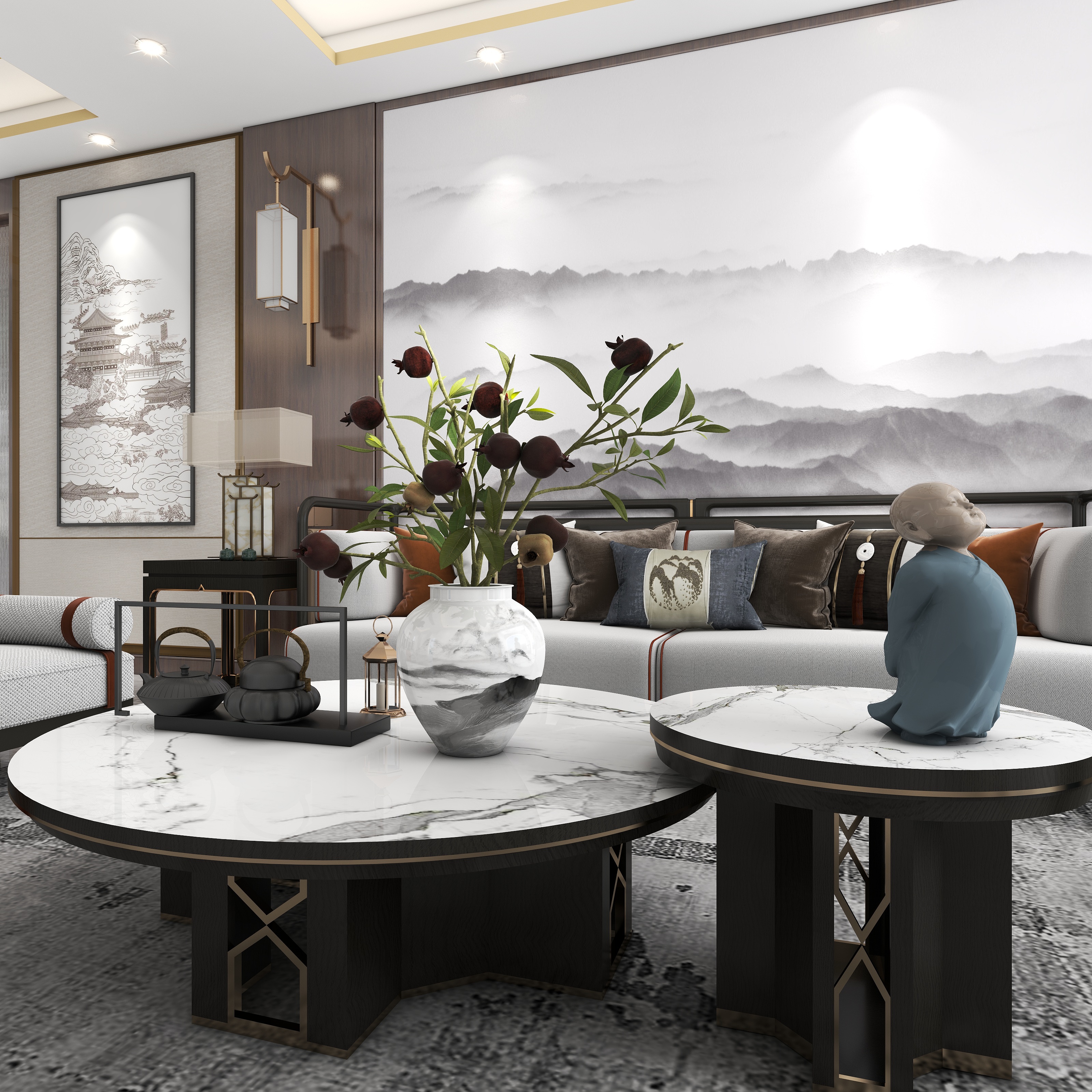 EVA全案DESIGN-琨御府-装修设计方案