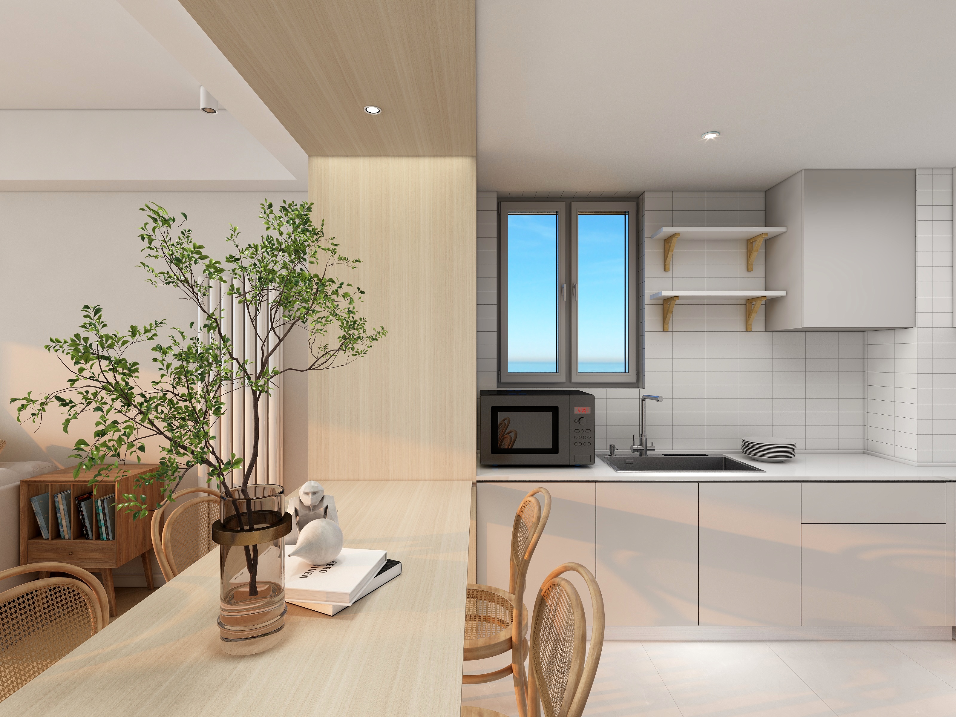 猴哥小天-家居博主72㎡治愈之家-装修设计方案