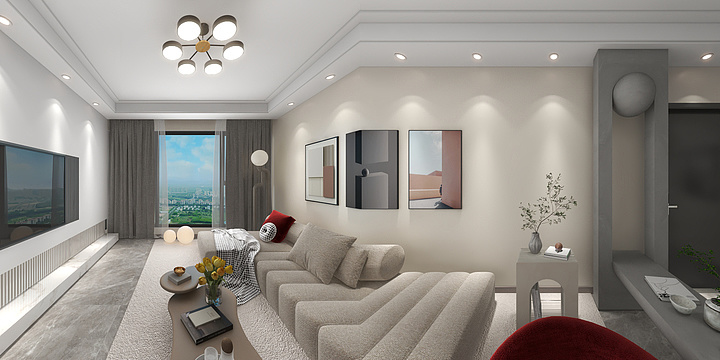 嘉丽豪营山全屋店-御景台2栋1502-装修设计方案