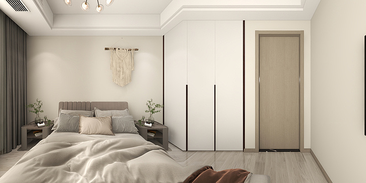 啊这呀-丰园人家南区 3楼.dwg-装修设计方案