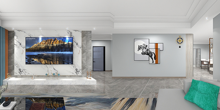 沉浮Upcu-白桦林溪-装修设计方案