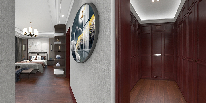 时光流逝设计-远大美域34栋2单元1201号-装修设计方案