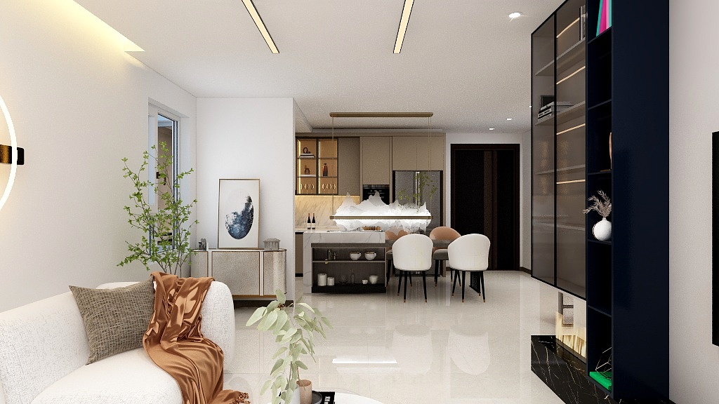 浮沉乱流年-天怡98.dwg-装修设计方案