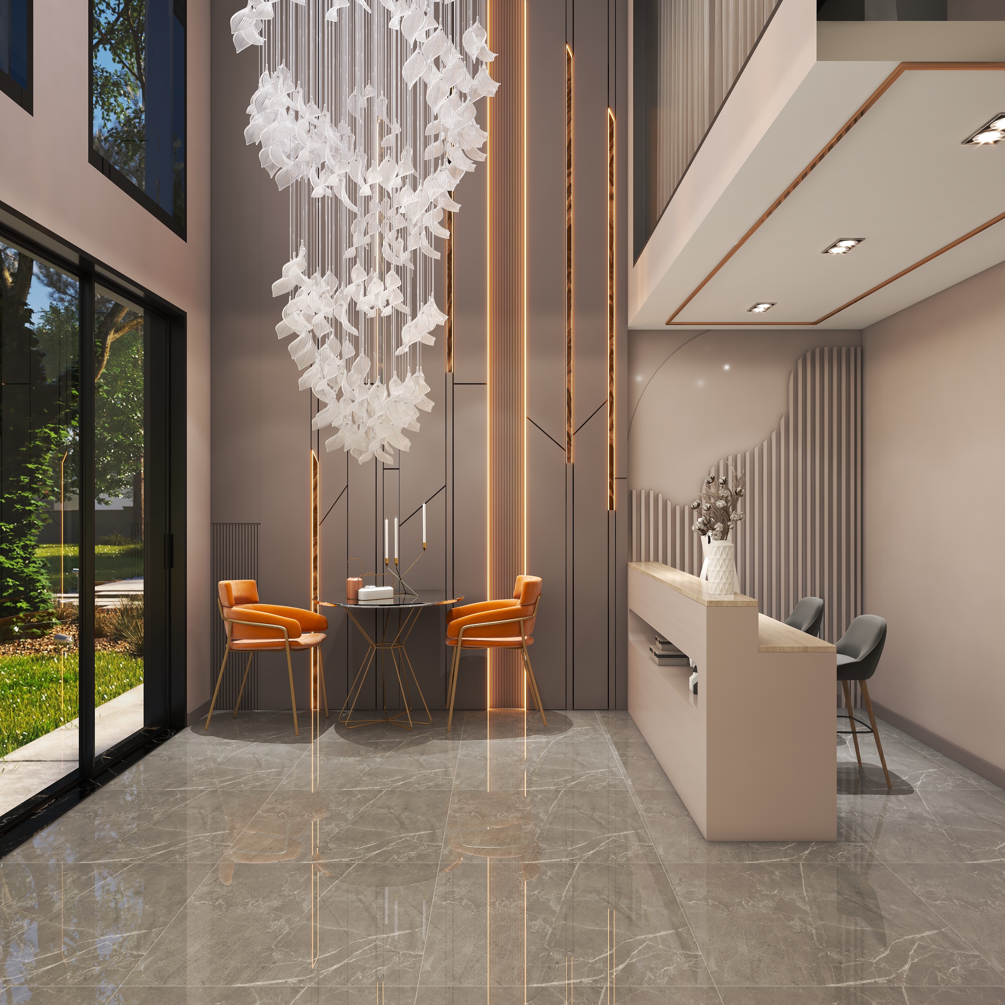 設計師阿江-美容院-装修设计方案