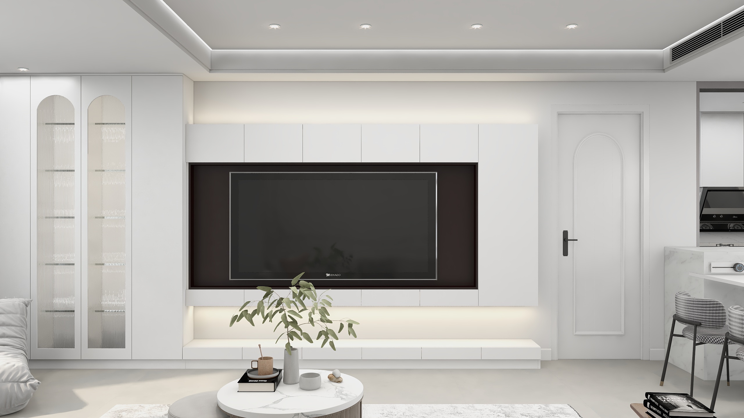 朱茂洋-两居室法式小清新-装修设计方案